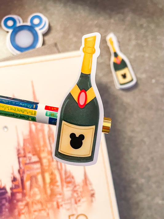 Disney Champagne Sticker