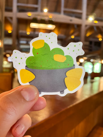 Chips and Guacamole Sticker
