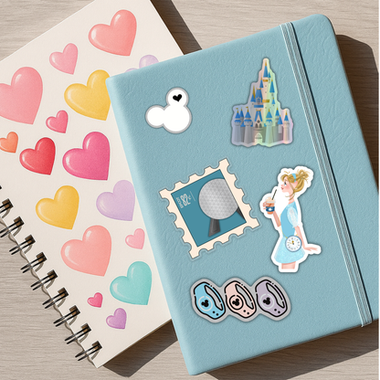 Cinderella Sticker | Princess at the Park Collection