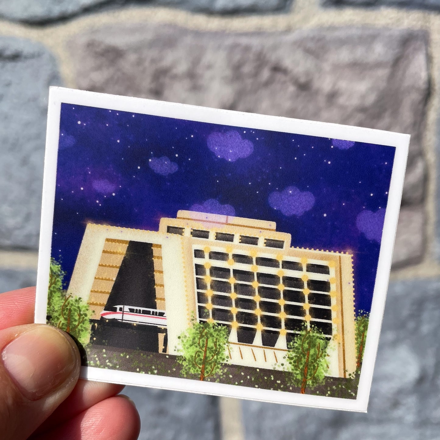 Contemporary Resort Sticker