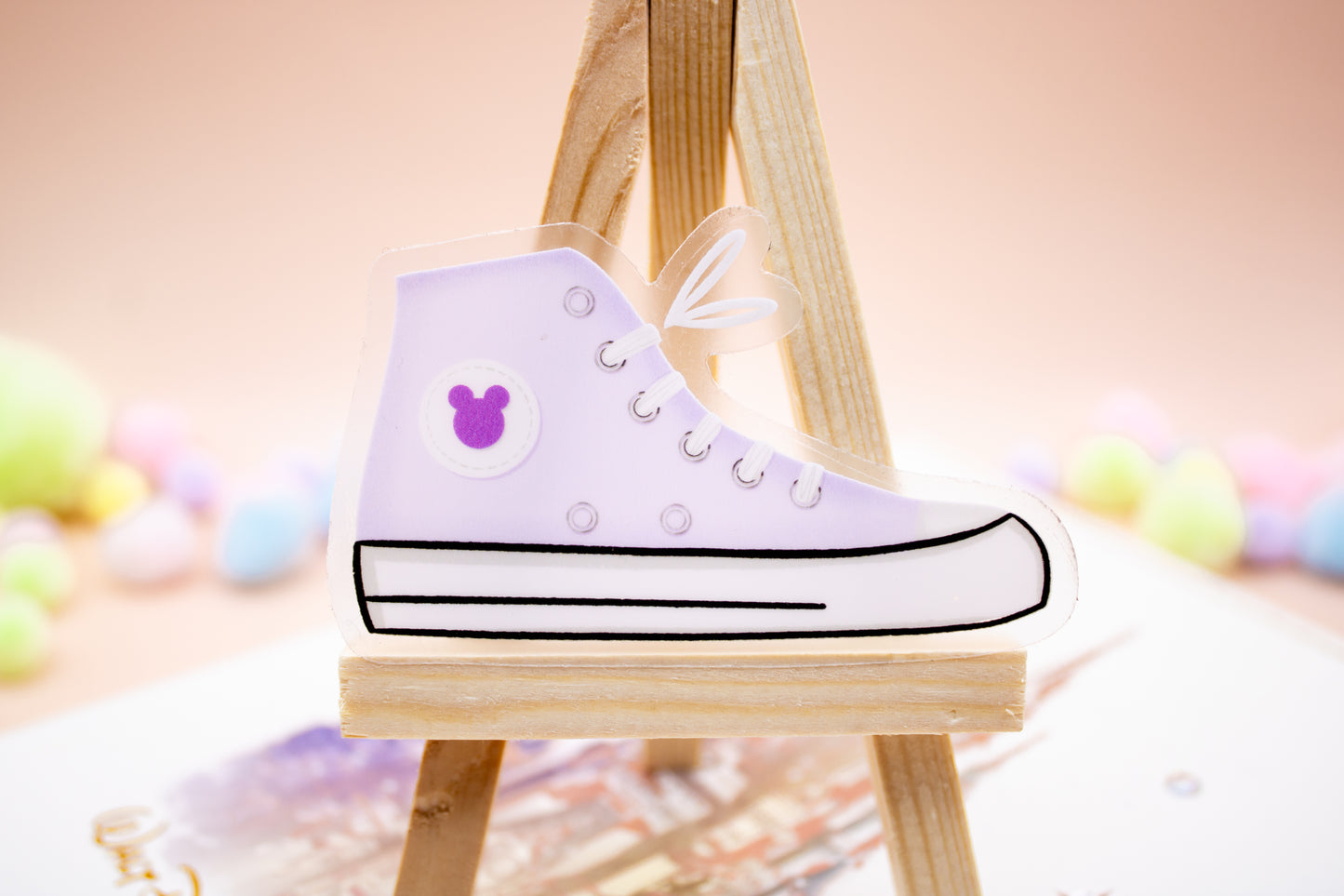 Mickey Converse Sneaker Sticker