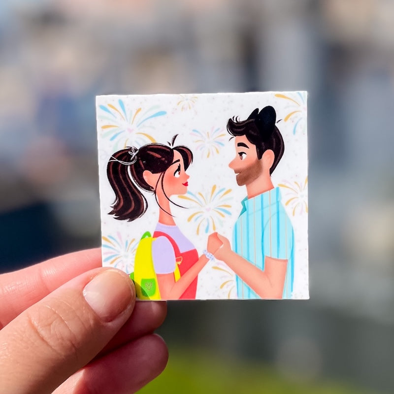 Disney for Couples Sticker