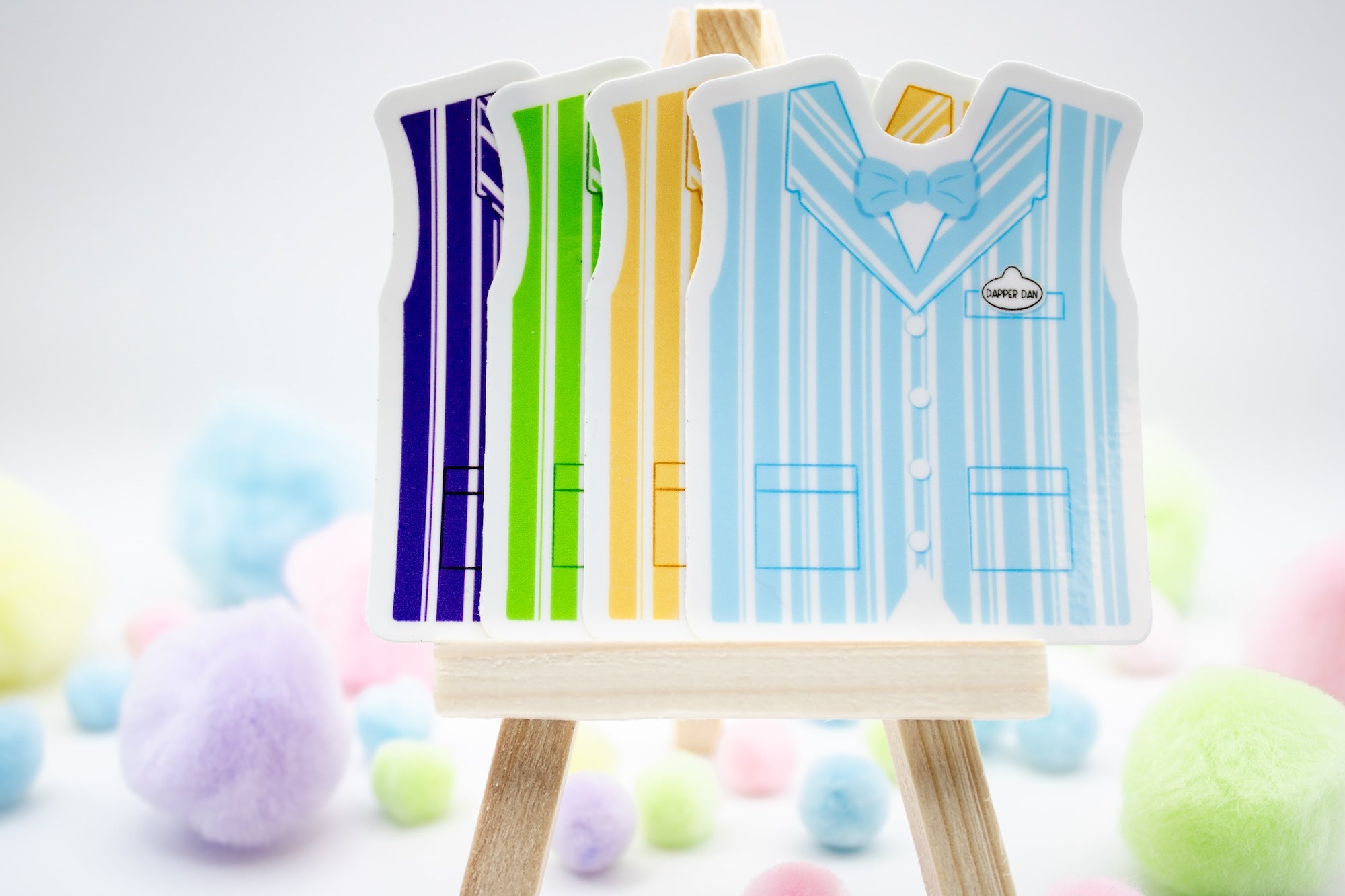 Dapper Dan Sticker Set of 4 | Disney Sticker Set – Magical Sticker Shop