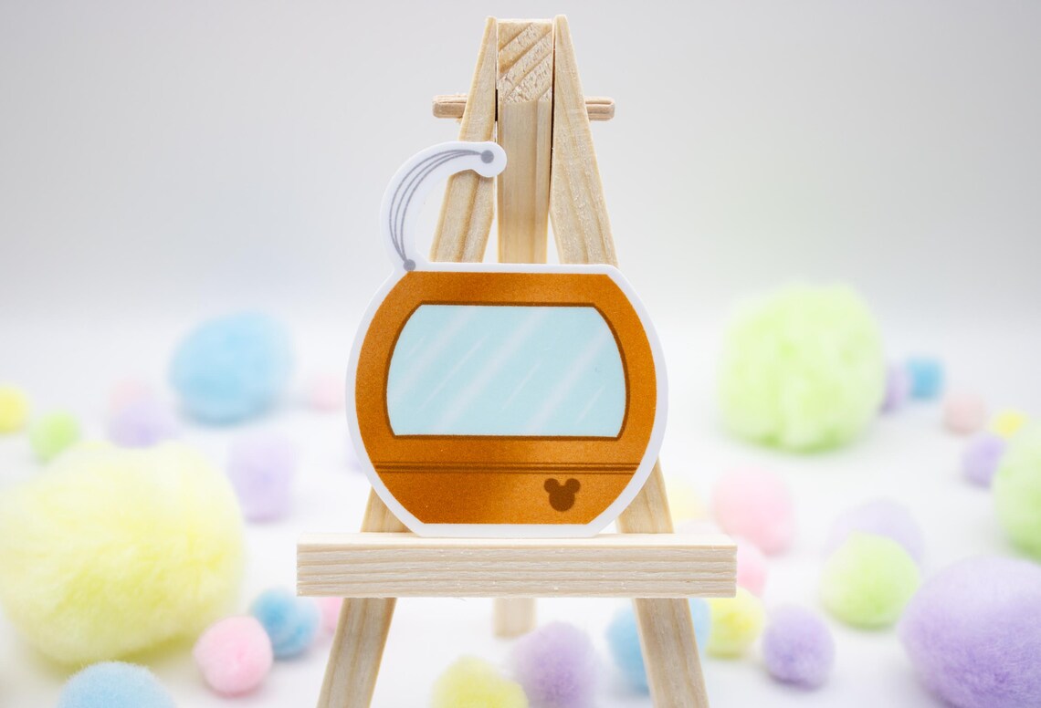 Disney Skyliner Sticker Set of 3