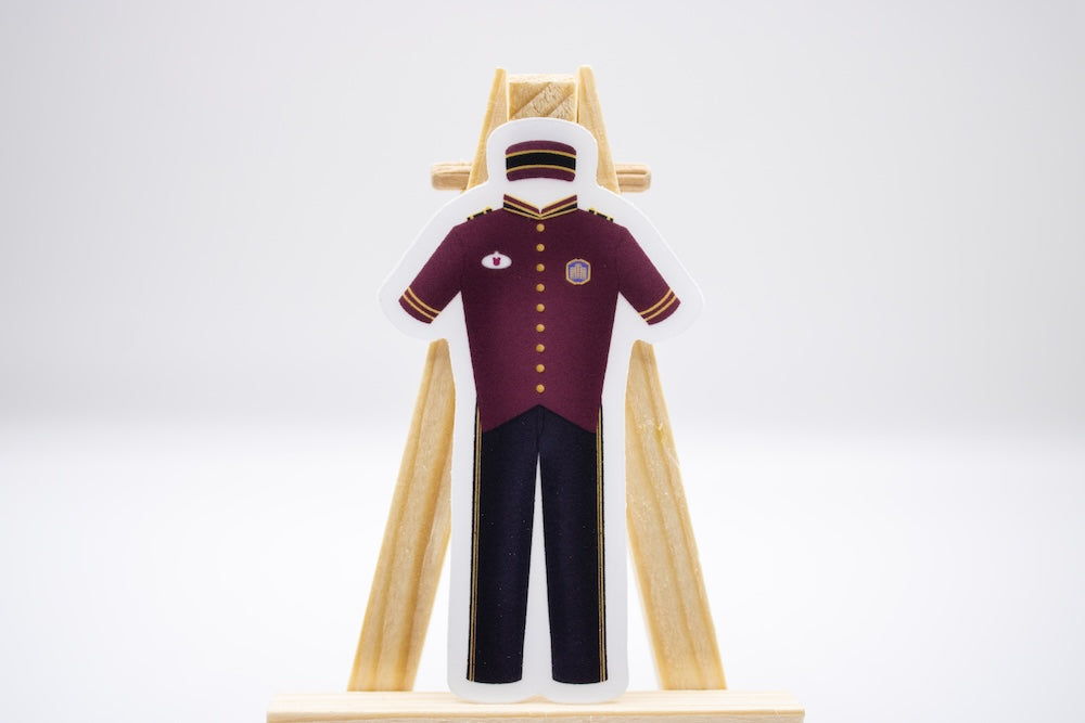 Tower of Terror Cast Member Sticker — Short Jacket