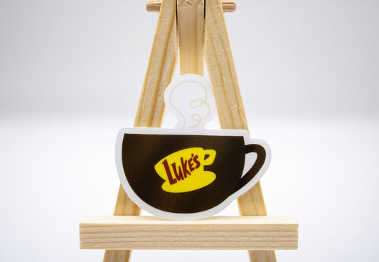 Gilmore Girls - Luke’s Coffee Mug Sticker
