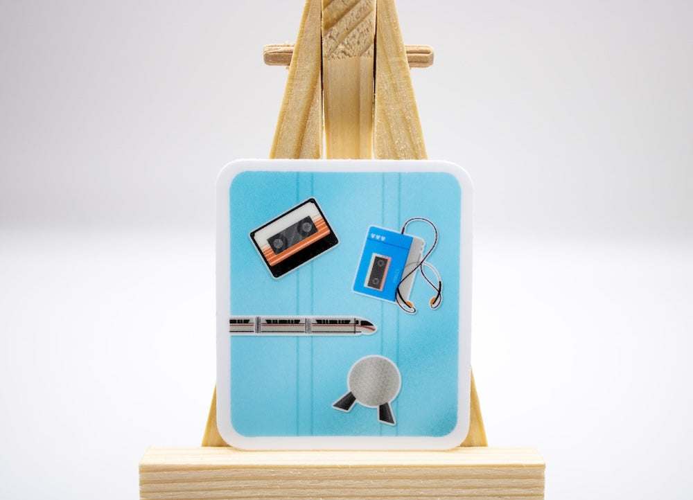 Front of iPad Disney Sticker