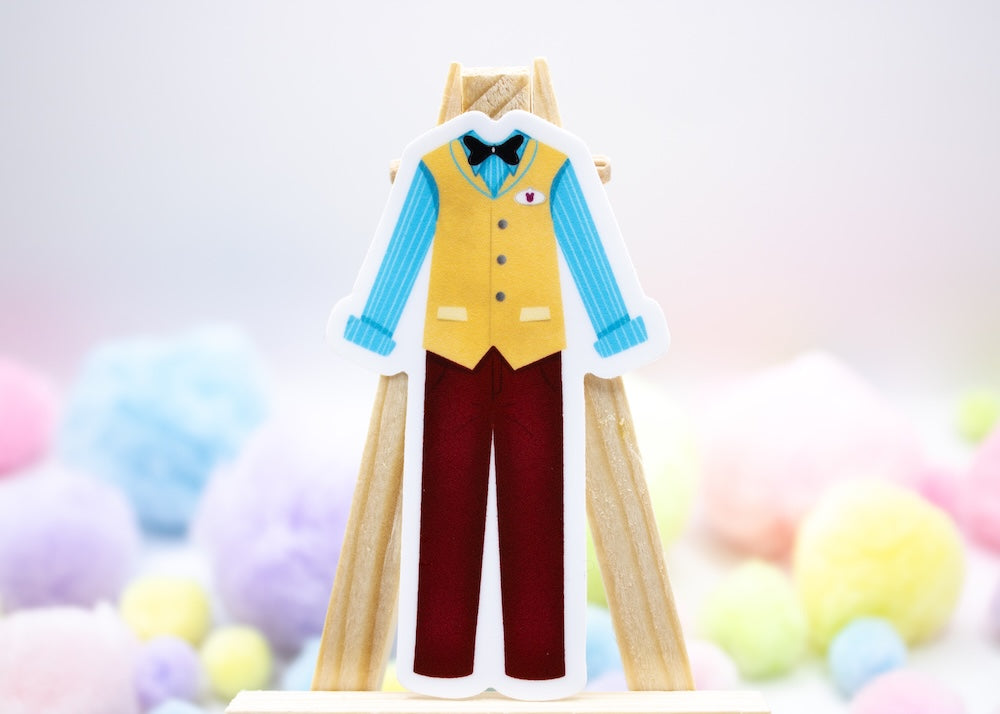 Runaway Railway Cast Member Costume Sticker with Vest
