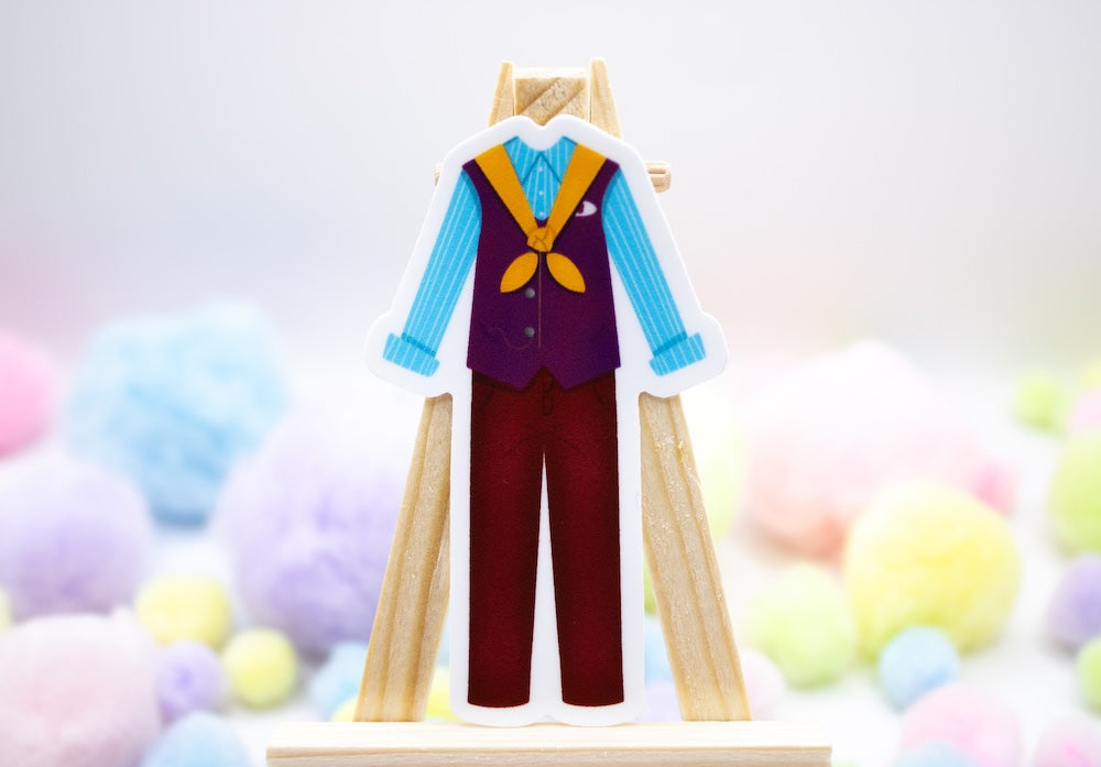 Runaway Railway Cast Member Costume Sticker with Scarf