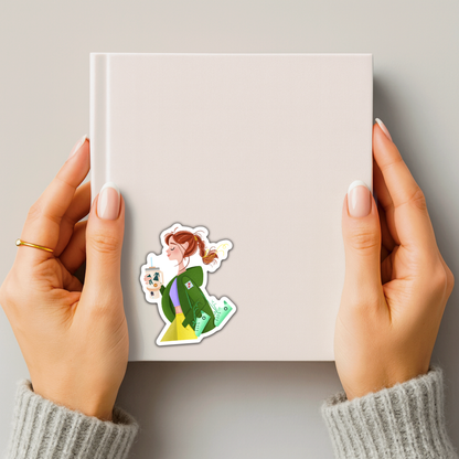 Healthy Disney Girl Sticker