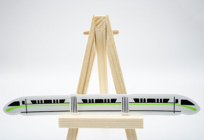 Green Disney Monorail Sticker