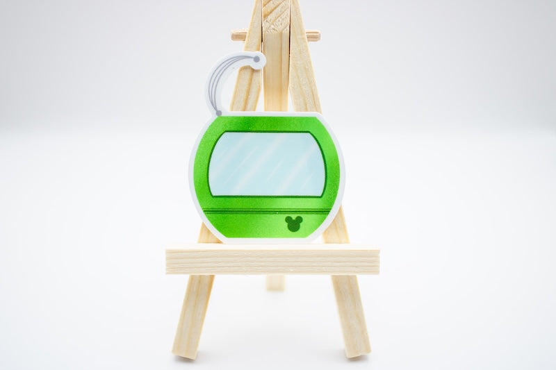 Green Disney Skyliner Sticker