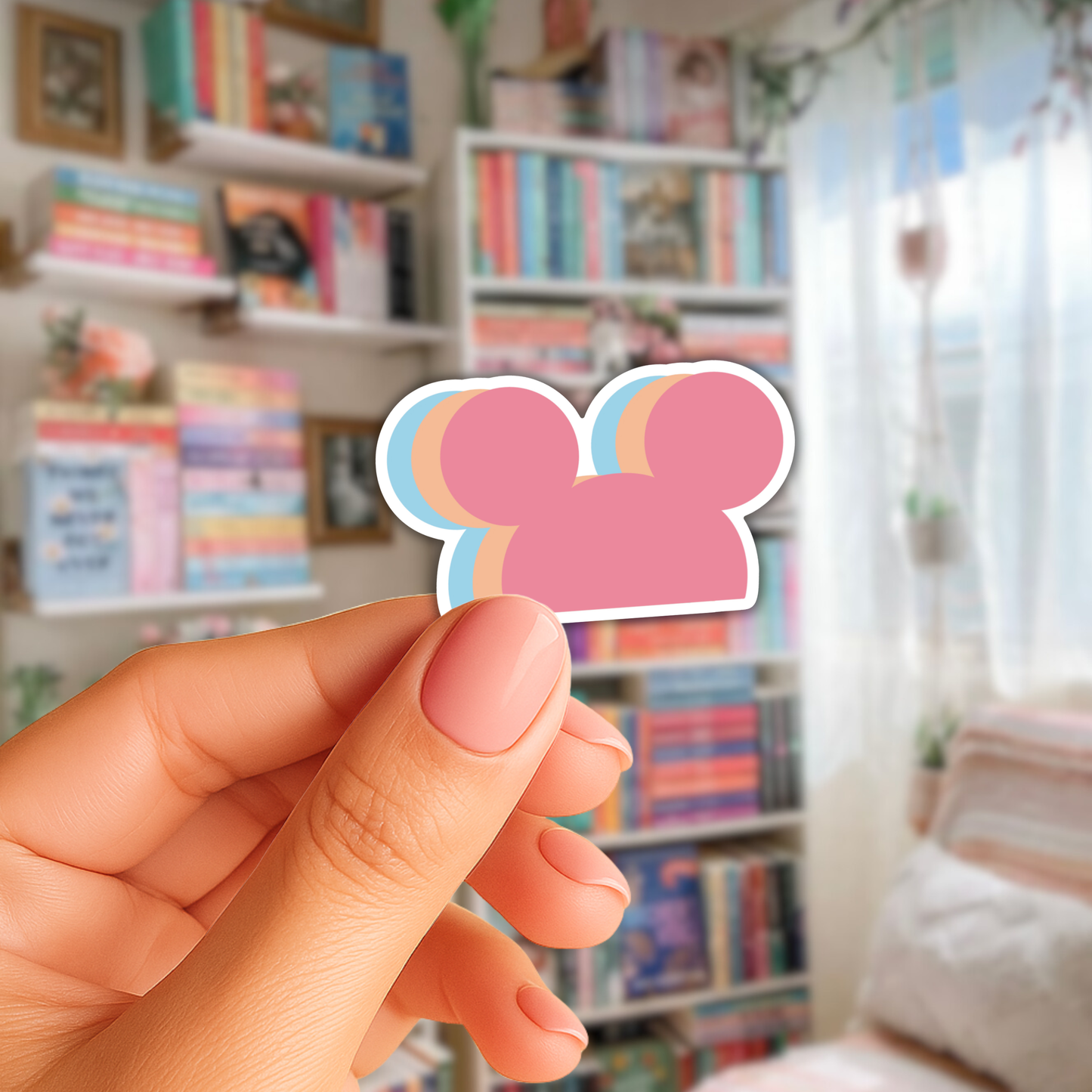 Pastel Mickey Mouse Sticker