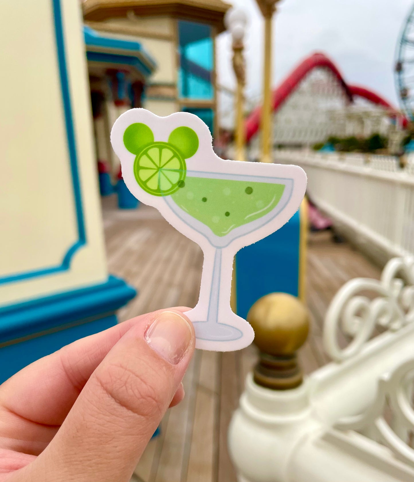 21st Birthday Favors — Set of 3 Disney Cocktail Stickers