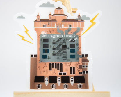 Tower of Terror Sticker Set of 3