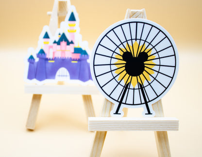 California Adventure Pixar Pal-A-Round Sticker
