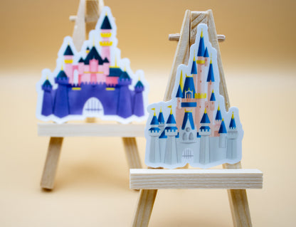 Disney World and Disneyland Park Icons Sticker Set of 6