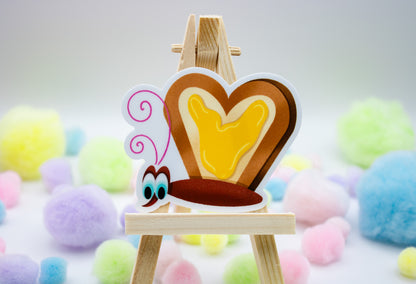 Alice in Wonderland Bread and Butterfly Sticker