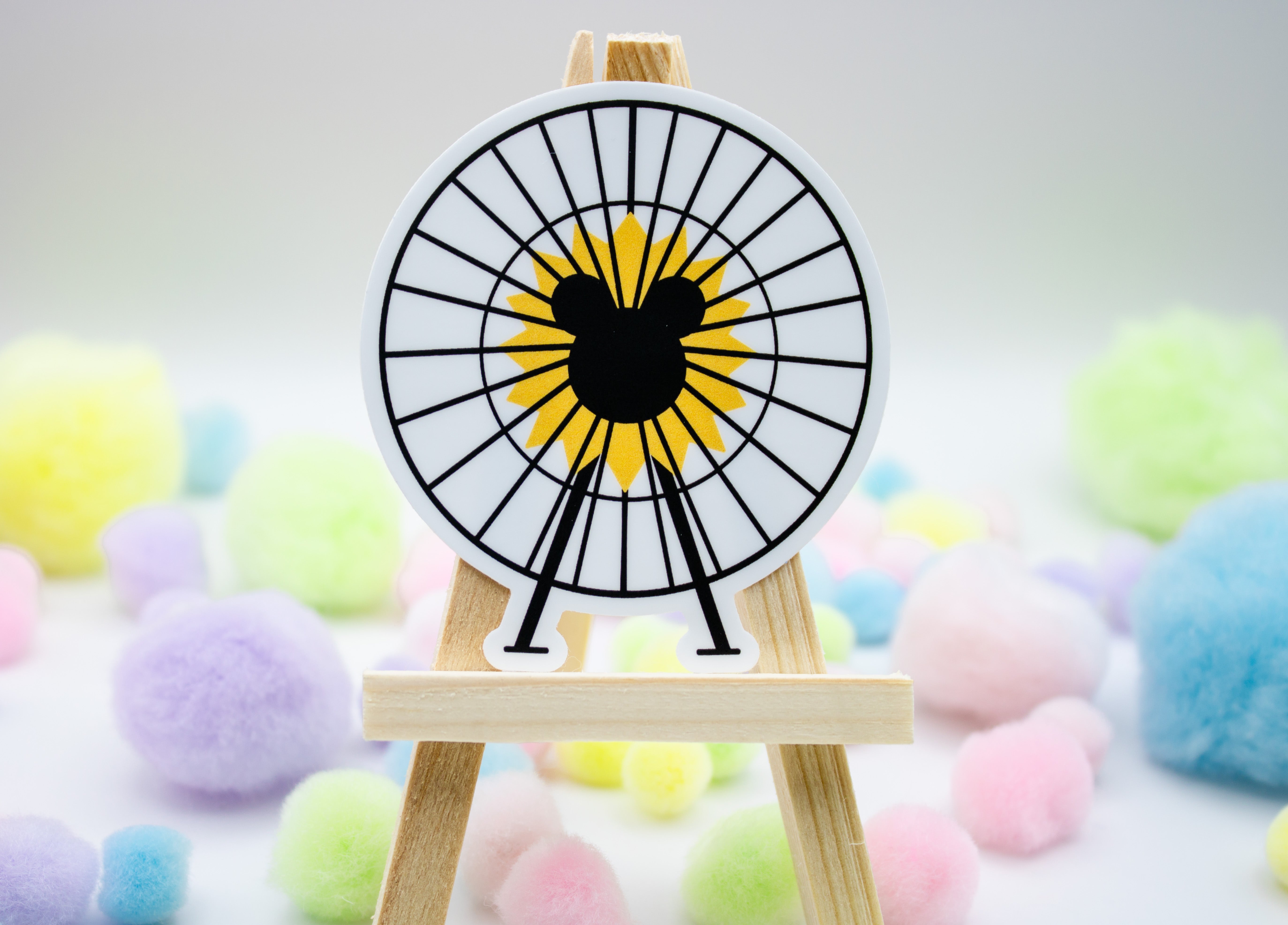 Cheel Sticker California Adventure Ferris Wheel Sticker – Magical Sticker Shop