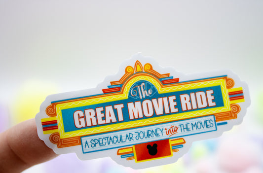 Great Movie Ride Sticker