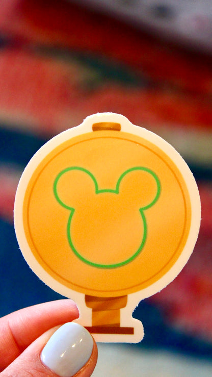 Magic Band Scanner Sticker