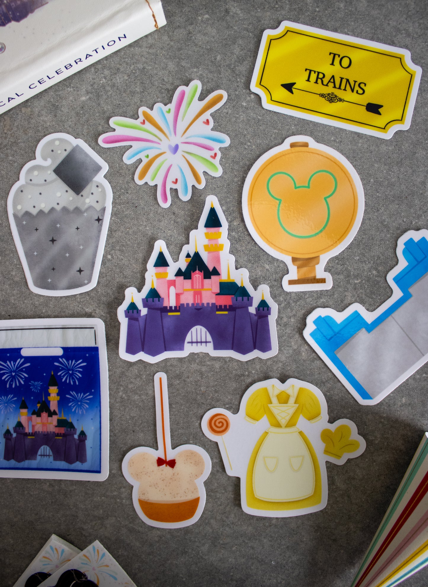 Magic Kingdom Sticker Set