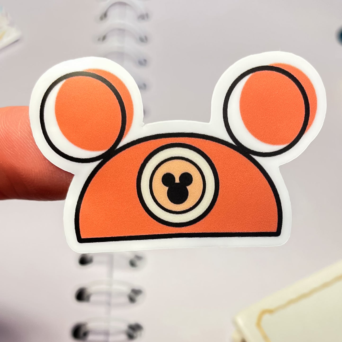 Mickey Mouse Ear Hat Sticker