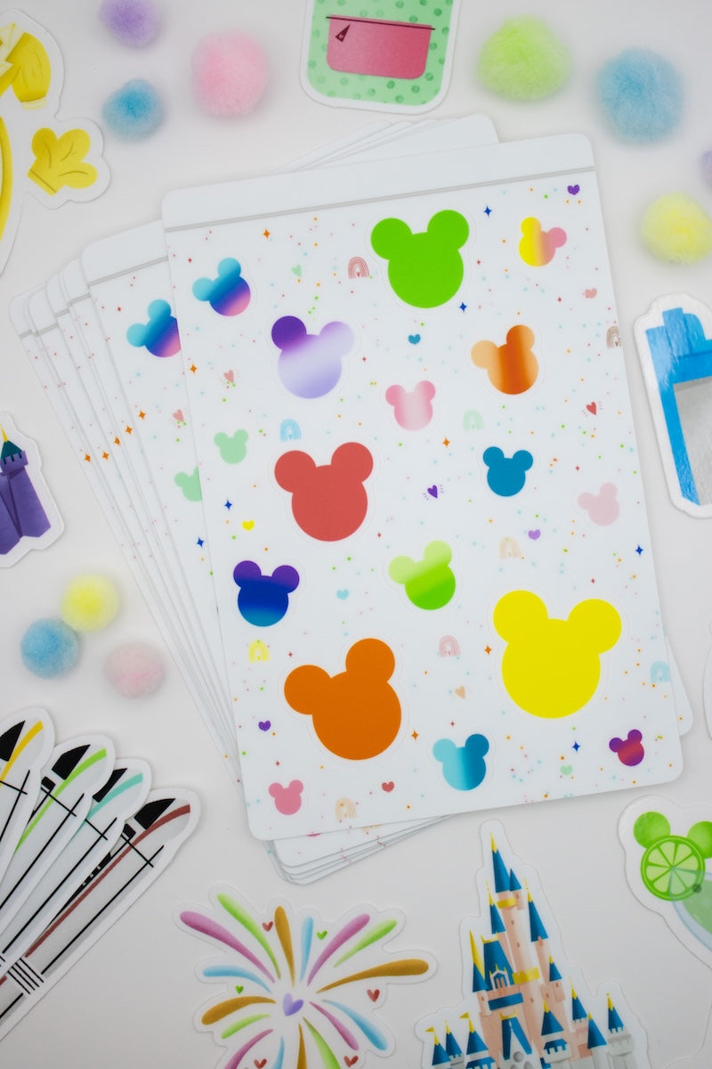 Mickey Mouse Sticker Sheet