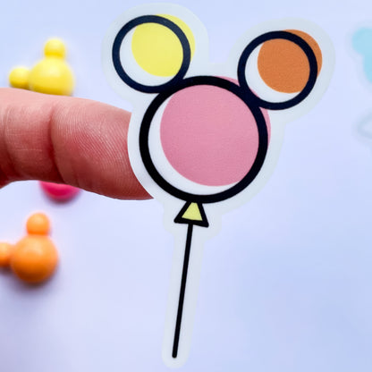 Mickey Balloon Sticker