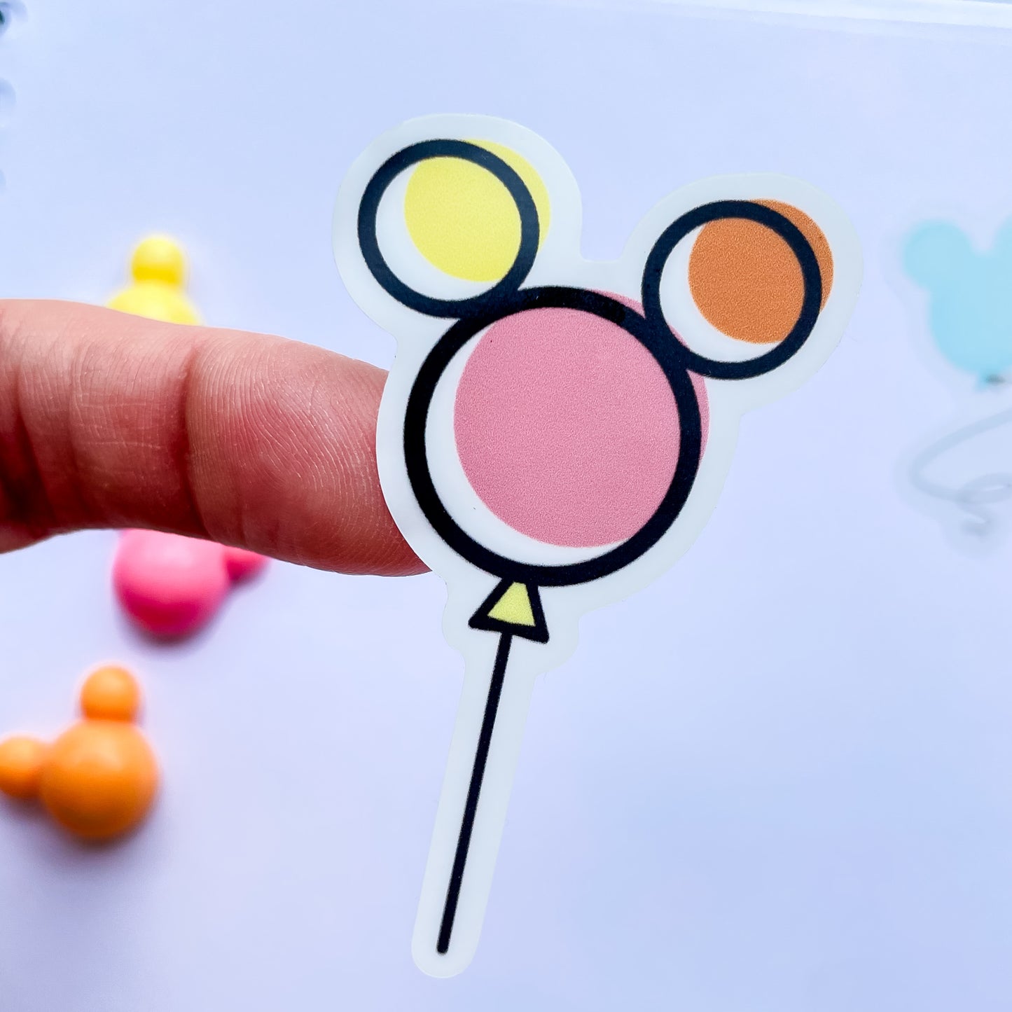 Mickey Balloon Sticker
