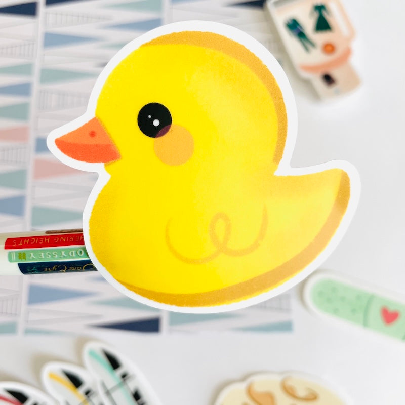 Yellow Rubber Duck Sticker