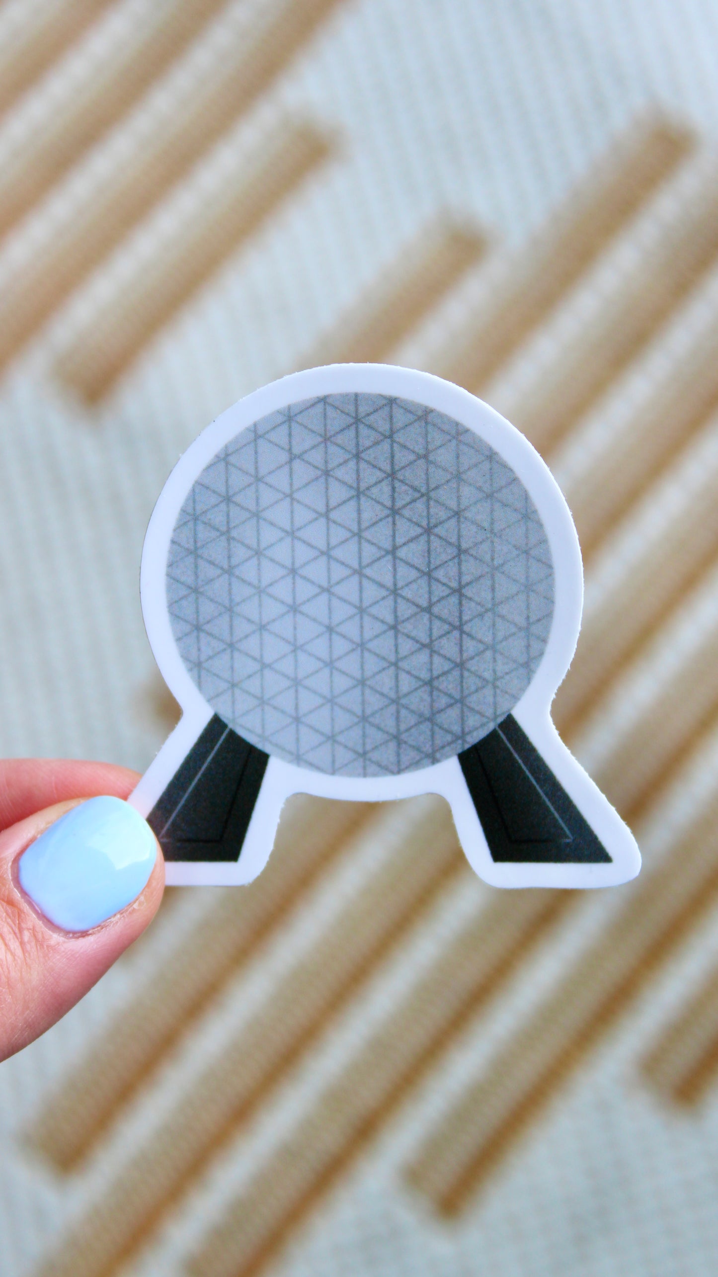 Epcot Spaceship Earth Sticker