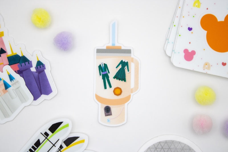 Haunted Mansion Stanley Tumbler Sticker