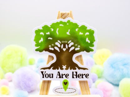 You Are Here Collection — Animal Kingdom | Tree of Life Sticker