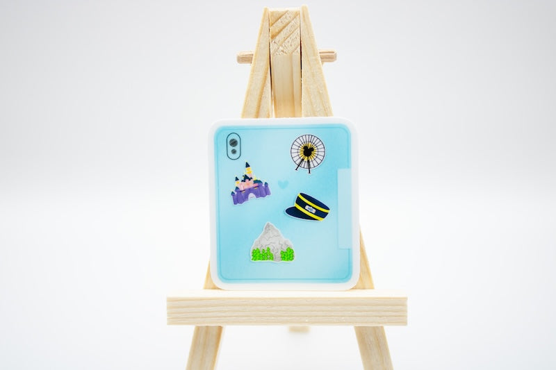 Blue iPad Disney Sticker