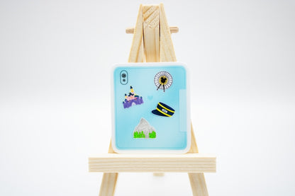 Blue iPad Disney Sticker