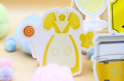 Main Street Confectionery Cast Member Sticker