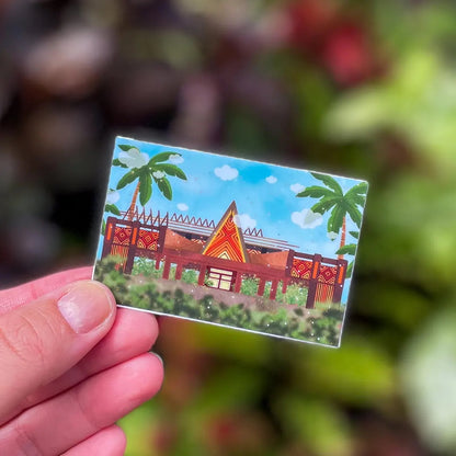 Polynesian Resort Sticker
