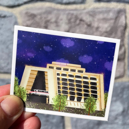 Contemporary Resort Sticker