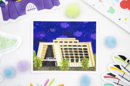 Contemporary Resort Sticker