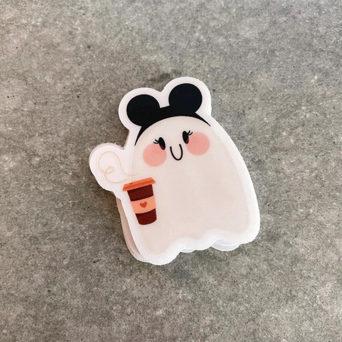 Mickey Ghost Sticker