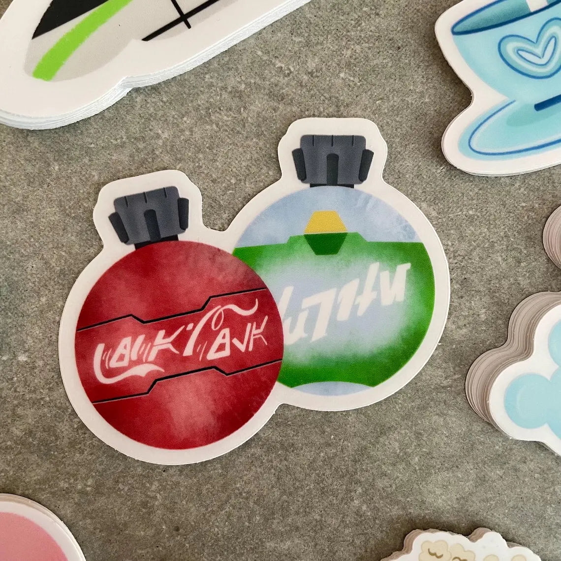 Galaxy’s Edge Soda Bottles Sticker
