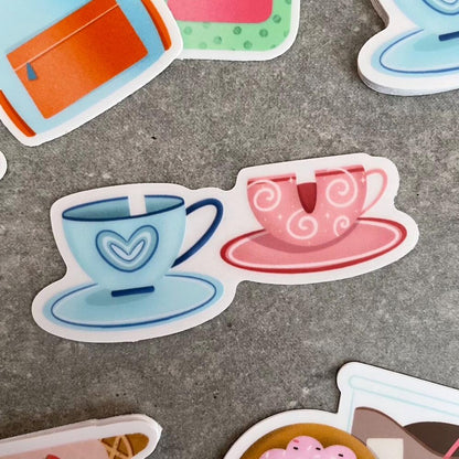 Mad Tea Party Sticker