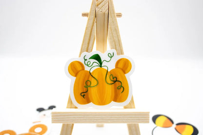 Mickey Pumpkin Sticker