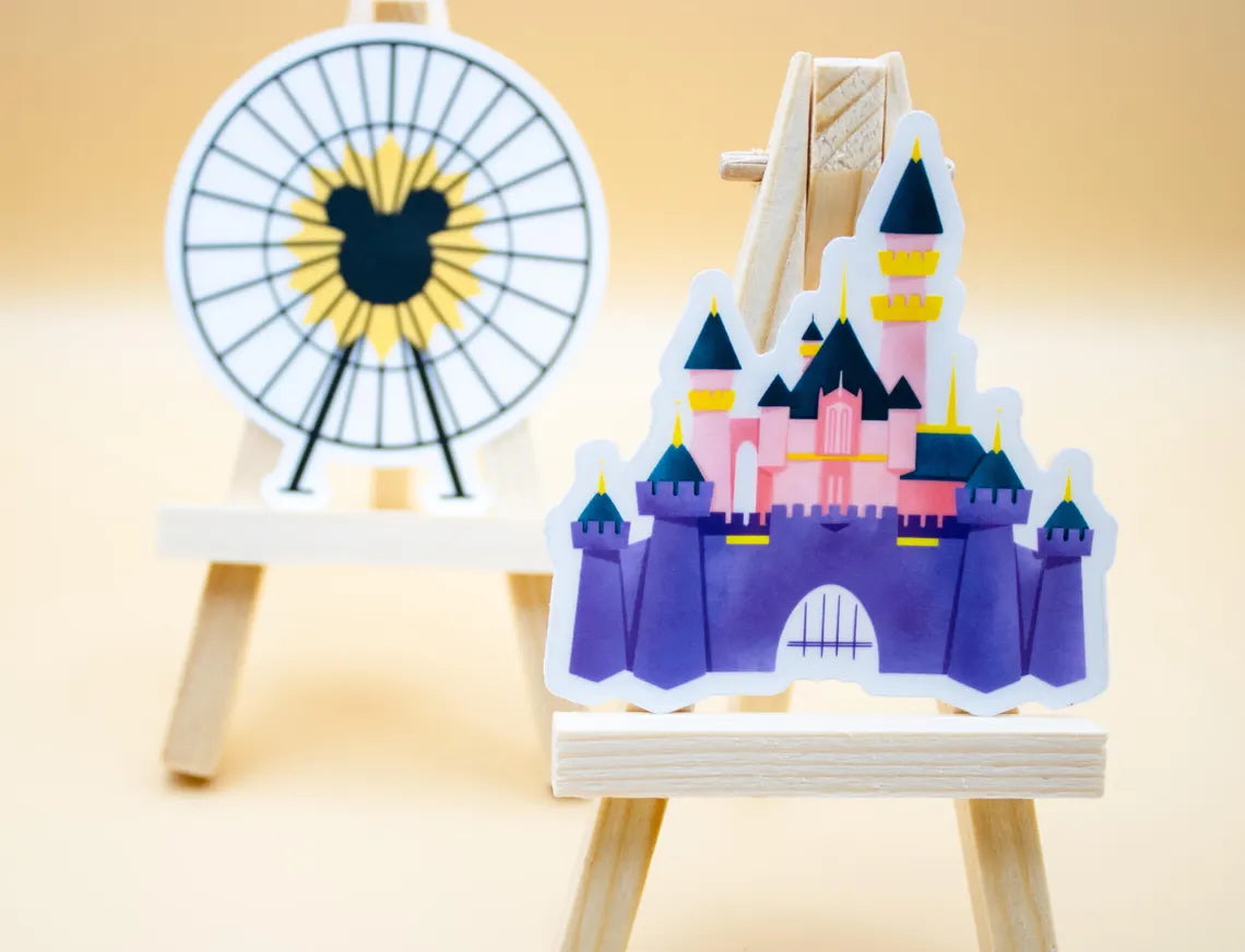 Sleeping Beauty Castle Sticker