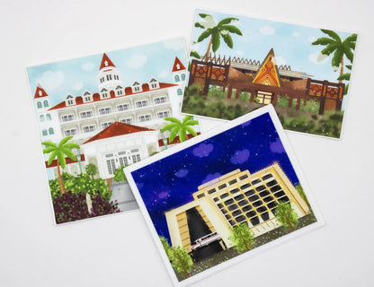 Polynesian Resort Sticker