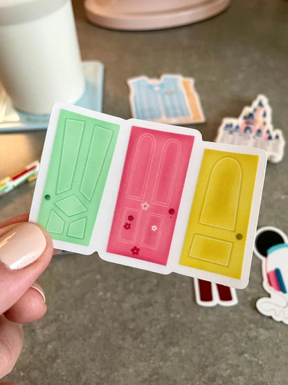 Monsters, Inc. Doors Sticker