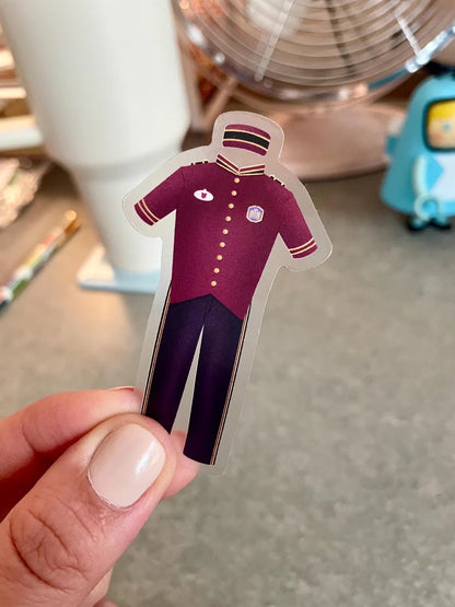 Tower of Terror Cast Member Sticker — Short Jacket