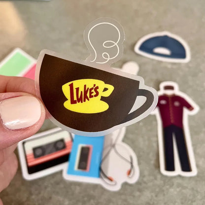 Gilmore Girls - Luke’s Coffee Mug Sticker