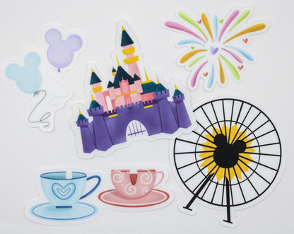 Disney Fireworks Sticker